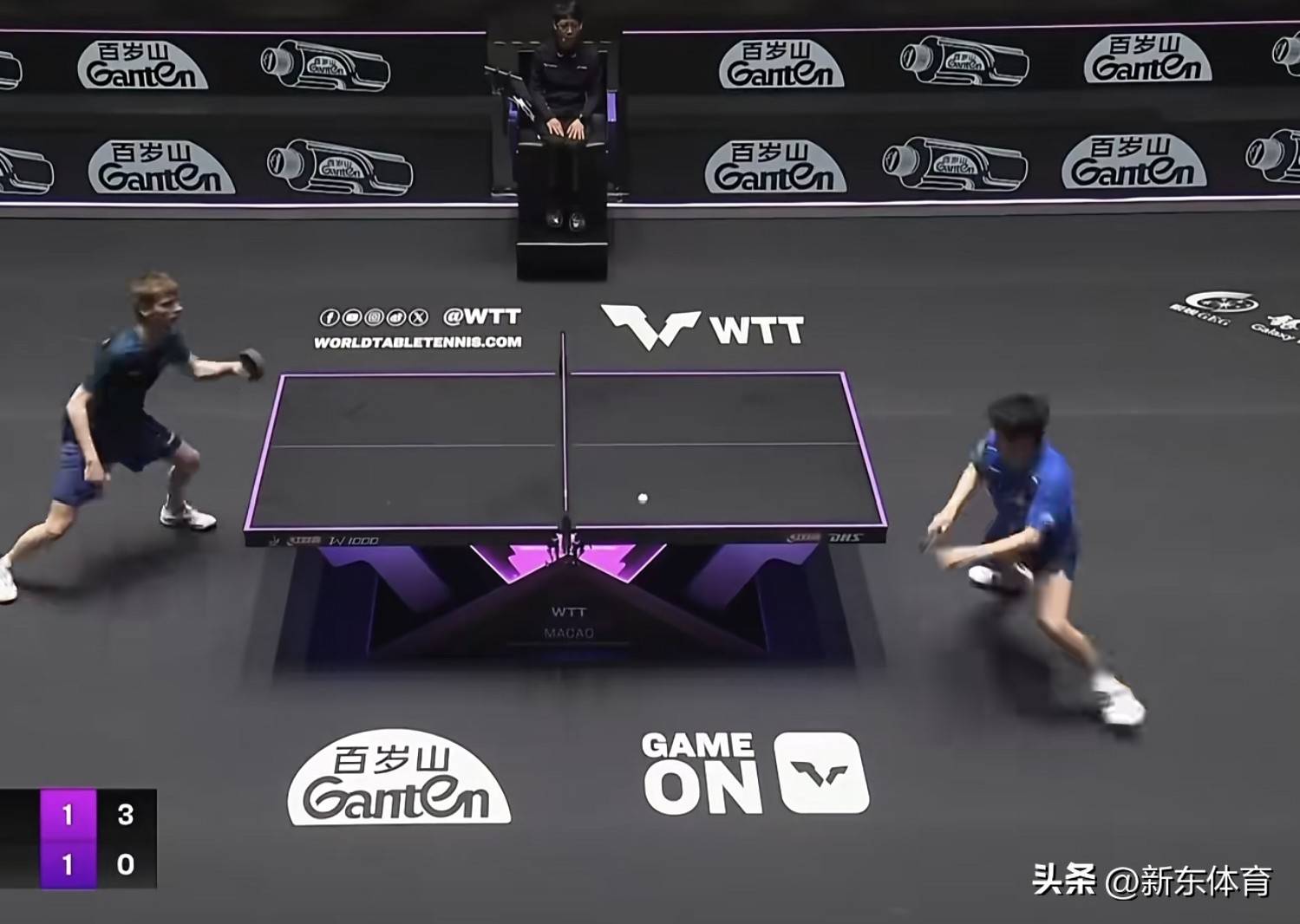 中国乒乓球队鏖战韩国乒乓球队，波尔统治全场的简单介绍